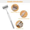 3Pcs 20" Telescopic Back Scratcher Stainless Steel Extendable Bear Eagle Claw Massager GPCT1245