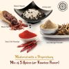 Pride of India | Indian Chat Masala Seasoning Spice 8 oz (226.79 gm) Medium Dual Sifter Jar | Ideal for Savory Dishes | Perfect Seasoning for Drinks/S