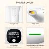 IPL Hair Removal 3 in 1 Permanent Painless Epilator 900,000 Flashes and 5 Energy Gears Laser Hair Remover Electric Epilator with Touch LCD for Body, F