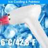 3 In 1 Ice Cooling Laser Hair Removal Painless Permanent At-Home IPL Hair Removal with 999,999 Flashes 9 Energy Levels 2 Flash Modes for Armpits Legs