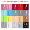 Acrylic Nail Kit Dip Powder Nail Kit Starter with Drill and UV Light, 20 Colors Fast Dry Powder Nail Dipping kit