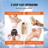VEVOR IPL Hair Removal, Permanent Hair Removal for Women and Men, Auto/Manual Modes & 5 Adjustable Levels, Painless At-Home Hair Removal Device for Le