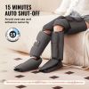 VEVOR Full Leg Massager, Air Compression Leg Massager for Foot Calf Thigh Knee, 2 Knee Heating Levels, 3 Modes & 3 Intensities, Leg Compression Massag