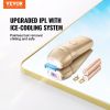 VEVOR IPL Hair Removal, Permanent Hair Removal with Ice Cooling System for Women Men, Auto/Manual Modes & 5 Levels, Painless At-Home Hair Removal Devi