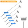 3Pcs 20" Telescopic Back Scratcher Stainless Steel Extendable Bear Eagle Claw Massager GPCT1245