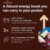 Mocca Shots Energy Gummies with Caffeine 12-Pack - Dutch Chocolate
