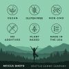 Mocca Shots Energy Gummies with Caffeine 12-Pack - Mint Chocolate