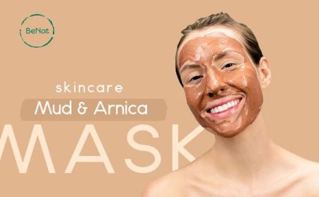 Mud & Arnica Facial Mask – Deep Cleansing, Pore Refining & Skin Detox
