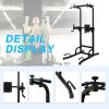Tower of Power Pull Up Bar, Workout Dip station for Strength Training, Suitable for Home Gym Fitness