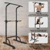 Power Tower Workout & Dip Station Pull Up Bar, for Home Gym Strength Training Fitness