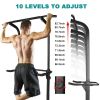 Power Tower Workout & Dip Station Pull Up Bar, for Home Gym Strength Training Fitness