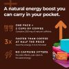 Mocca Shots Energy Gummies with Caffeine 12-Pack - Salted Caramel Chocolate