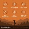 Mocca Shots Energy Gummies with Caffeine 12-Pack - Salted Caramel Chocolate