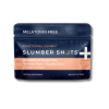 Slumber Shots - Melatonin Free - Sleep Aid Gummies 12-Pack, Wild Berry + Pineapple