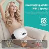 Stone Abdominal Massager - Dual Rotating Heads with 6 Red Lights, 5 Modes, 3 Speeds, 3 Heat Settings