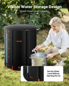 VEVOR 53-Gallon Collapsible Rain Barrel