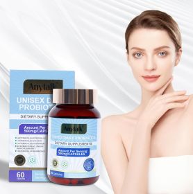 Probiotics For Men And Women With Lactase And Prebiotic Fiber To Support Digestion And Gut Health. Vegetarian Raw Probiotic Formula, Made In The (Option: 1PC)