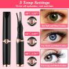USB Rechargeable Heated Eyelash Curler & Lash Comb with 3 Heat Settings