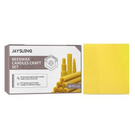 Beeswax Tablets – Handmade DIY Honeycomb Candle Sheets for Creative Christmas & Birthday Crafting (Option: 1PC)