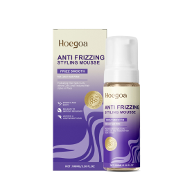 Curly Hair Volumizing Styling Mousse, Beeswax, Avocado Oil, & Elastic Curl Styling- Single Bottle 100ML-3.38FL.OZ (Option: 1PC)