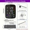 Adjustable Extra Large Bp Cuff With Clear LED Display, For Home Use