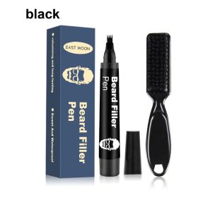 The Detachable And Easy-to-use Beard Filling Pen Can Easily Create A Thick Beard And Hairline (Option: 1pcs)