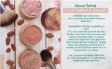 BeNat Loose Powder Blush – Vegan Makeup with Reusable Bamboo Case, 0.42 oz