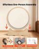 VEVOR 48" Cat Exercise Wheel – Wooden Indoor Cat Running Wheel