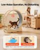 VEVOR 48" Cat Exercise Wheel – Wooden Indoor Cat Running Wheel