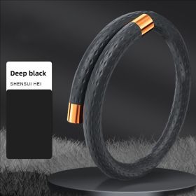 Anti-Static Aromatherapy Bracelet (Color: Black)