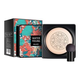 EELHOE Water Feeling BB Cream, Mushroom Air Cushion To Cover Blemishes Waterproof Sweat Resistant Makeup Cushion BB Cream (Quantity: 1pc)