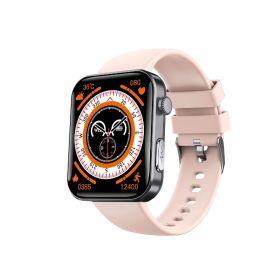 2025 New Smartwatch ECG Continuous Glucose Monitor Blood Pressure SOS Fall Alarm HRV Body Composition Analyzer All In One Health Guardian Best Wearabl (Color: PINK)