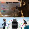 2025 Smart Watch for Men Women, 2.0 Inch HD Large Screen Bluetooth Calling Fitness Tracker with Heart Rate Sleep Monitor