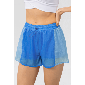 JupiterGear Drawstring Shorts (Color: sky blue, size: S)