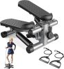 Mini Stepper with Resistance Bands – Portable Full-Body Cardio & Strength Workout Machine