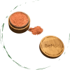 BeNat Loose Powder Blush – Vegan Makeup with Reusable Bamboo Case, 0.42 oz