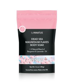 Pure Dead Sea Magnesium Flakes Clarity Soak – Relaxing & Replenishing 14oz Bath Soak – Infused with Eucalyptus, Rosemary, Peppermint, & Spearmint Oils (Default: default)