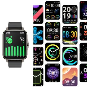 Lifestyle Smart Watch Heart Health Monitor & More (Color: SILVER GRAY)