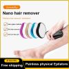 Painless Physical Hair Removal, Stone Crystal Hair Eraser, Safe & Reusable Body Beauty Depilation Tool