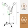 2 in 1 Facial Steamer w/ 3X Magnifying Lamp, Professional Esthetician Steamer,  Aromatherapy Humidifier, Face Spa Mist Steam for Home Beauty Salon