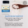 Himalayan White Salt- 1lb - Rarest & Enriched W/84+ Natural Minerals- Low Sodium- Mineral Rich Nutrition & Enhanced Taste- Health