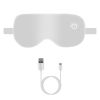 Cordless Heated Silk Eye Mask, Sleep Eye Compress Mask For Dry Eyes
