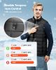 🔥 VEVOR Heated Vest for Men with 16000mAh Battery – 8 Heating Zones, 3 Heat Levels