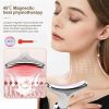 Face and Neck Massager 3 Colors EMS Beauty Device Lifting Tighten Facial Massagers Wrinkle Remover Reduce Double Chin Devices for Woman