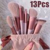 Eye Shadow, Foundation, Women Cosmetic Brush Set, Eye shadow & Blush Powder Blending Beauty Soft Make Up Tools