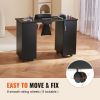 VEVOR Manicure Table, Nail Table Station with Electric Dust Collector, Moveable Nail Tech Desk with 8 Wheels (4 Lockable), 3 Dust Bag & Wrist Rest, MD