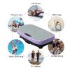 Vibration Plate Fitness Platform, Whole Body Exercise Machine for Lymphatic Drainage, Shaking Workout Board with 120 Speed Levels