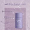Green Tea Cleansing Solid Mask Purifying Clay Stick Mask Oil Control Anti-Acne Eggplant Skin Care Whitening Care Face TSLM1