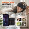 Heated Eye Massager Eye Care Device 5 Modes Bluetooth Music 180° Foldable