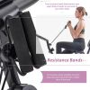 Folding Exercise Bike – Upright & Recumbent X-Bike with 10 Resistance Levels